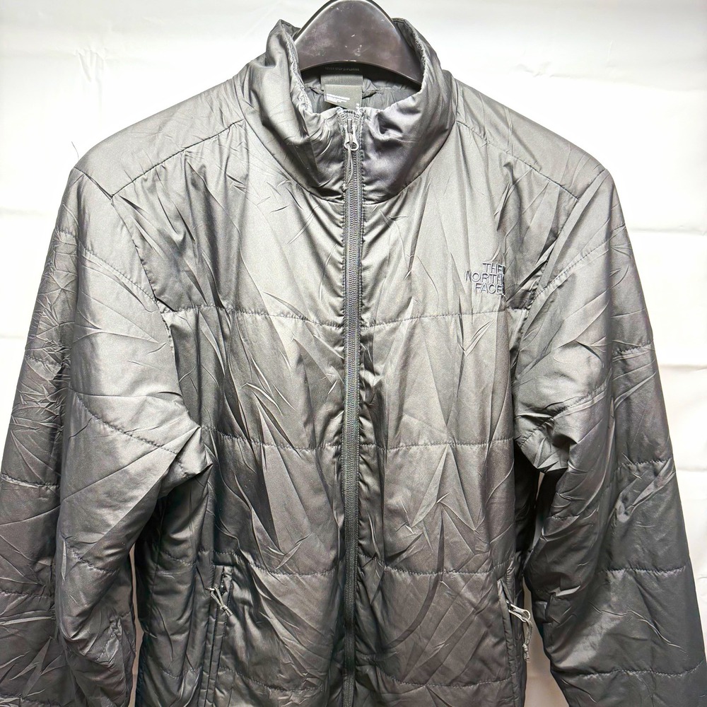 North Face Junction Insulated Jacket Mens M Medium Black Puffer Coat NF0A5GDC